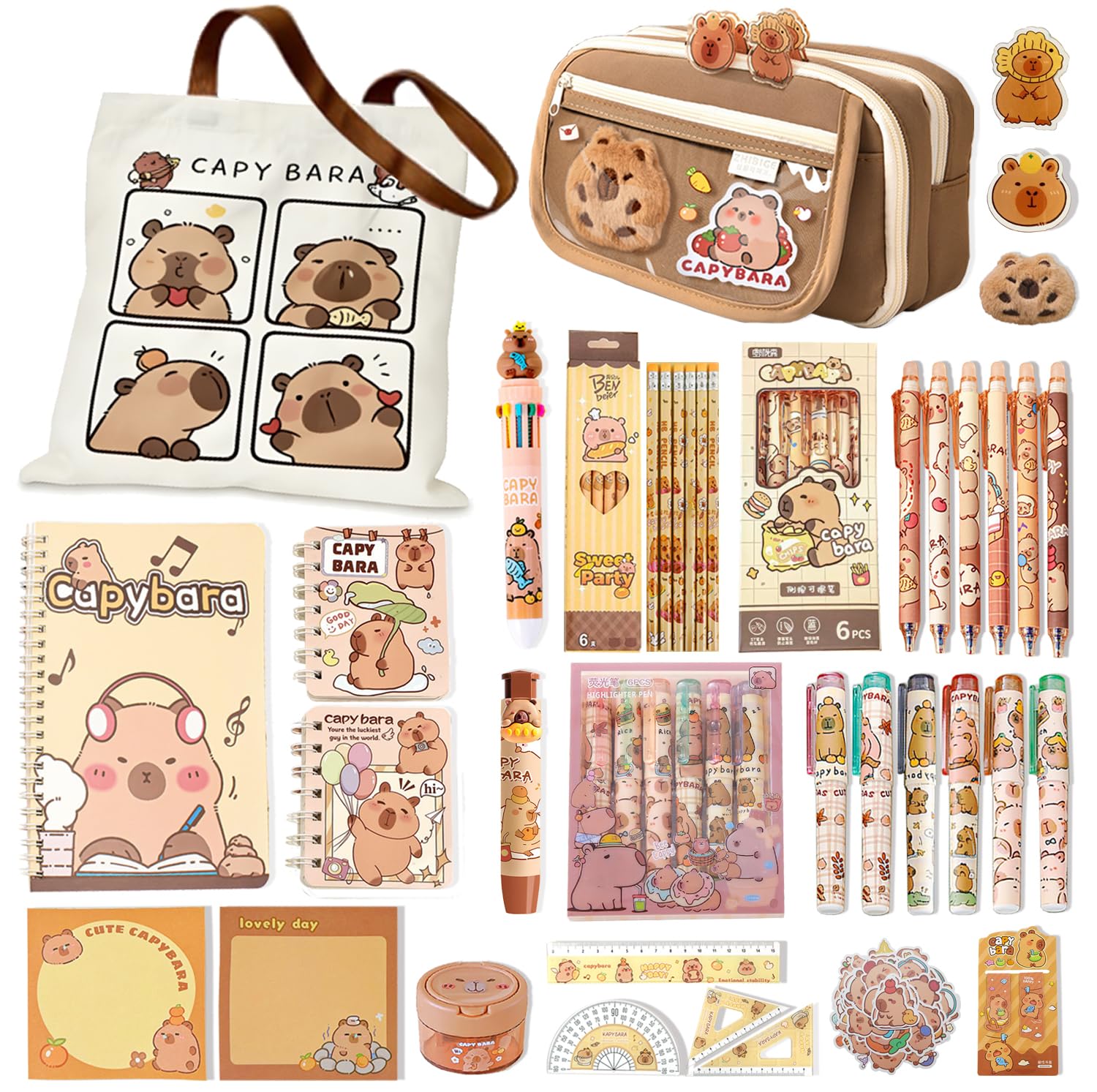 Amazon | DHUENIOPE カピバラギフト カピバラをテーマにしたトート